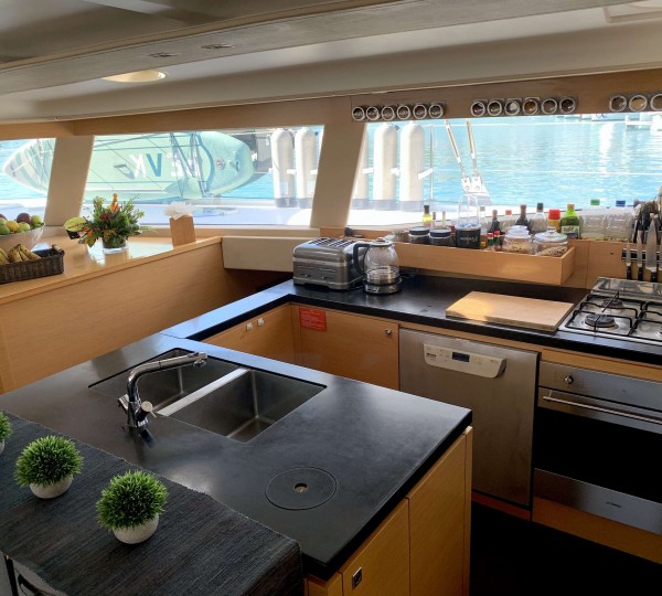 Sailing Catamaran ODYSSEA Galley