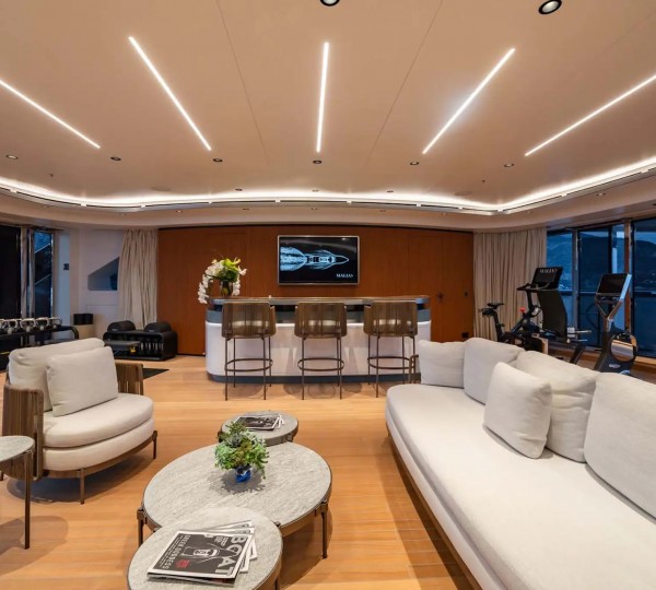 Salon And Bar On Sun Deck