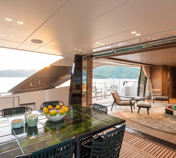 Sky Lounge View From Aft Dining Area