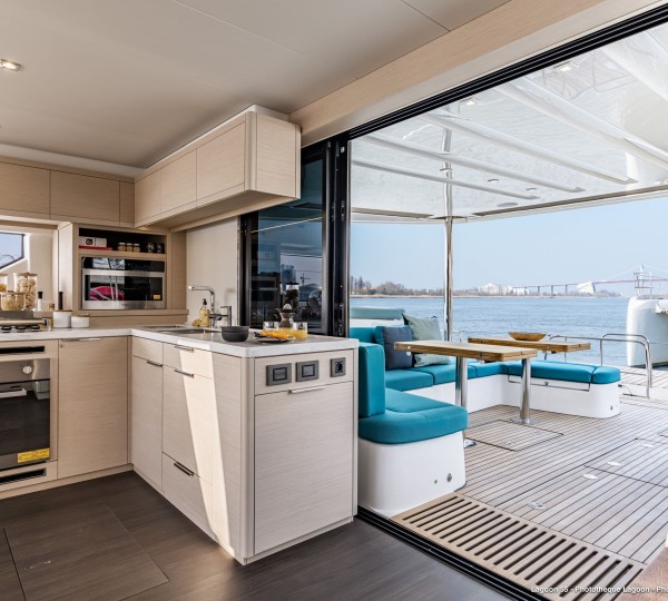 Galley View To Aft Cockpit (sistership)