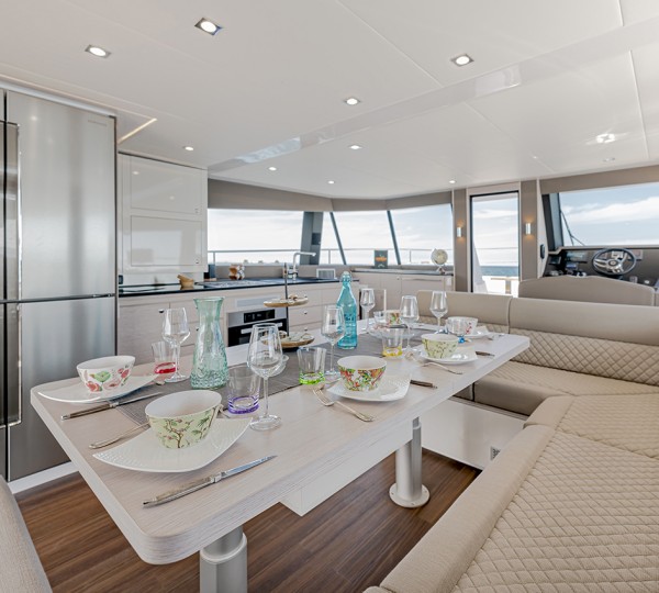 Open Plan Galley And Dining