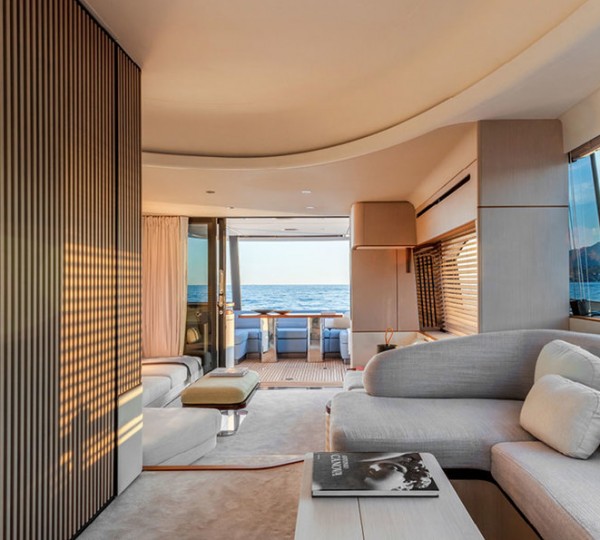 Main Salon Dining View Aft