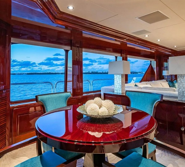 Occasional Table On Bridge Deck