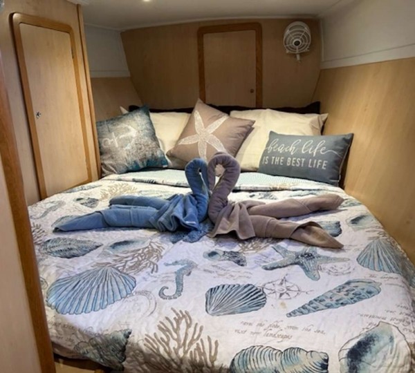 Sailing Catamaran MANNA Cabin