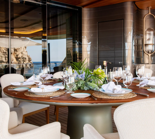 Formal Outdoor Dining