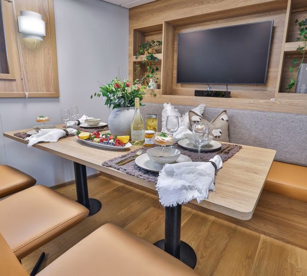 Banquette Seating In The Dining Room