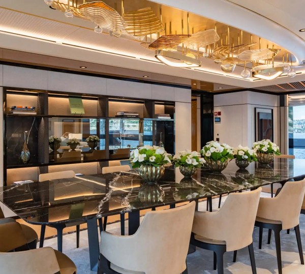 Formal Dining On Main Deck