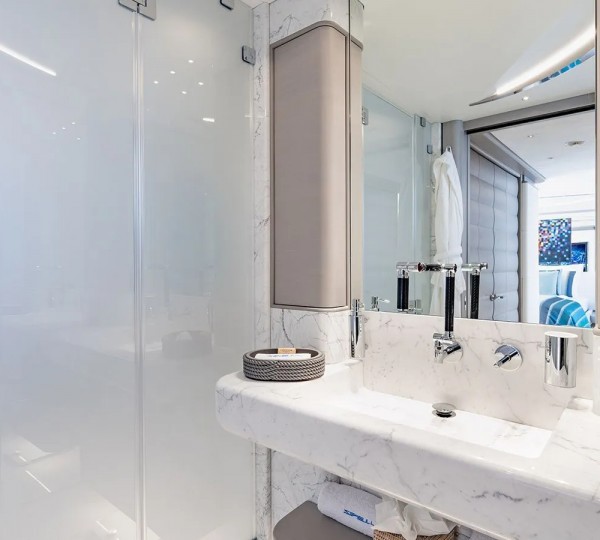 His And Hers Ensuite In Master Suite