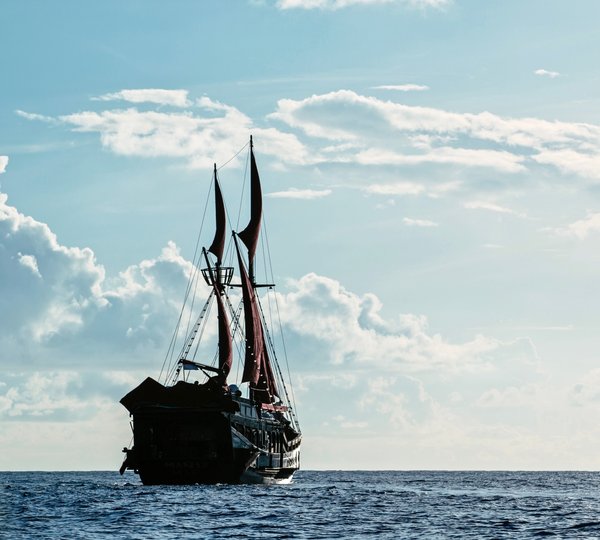Phinisi yacht MANTAMAE - Stern view