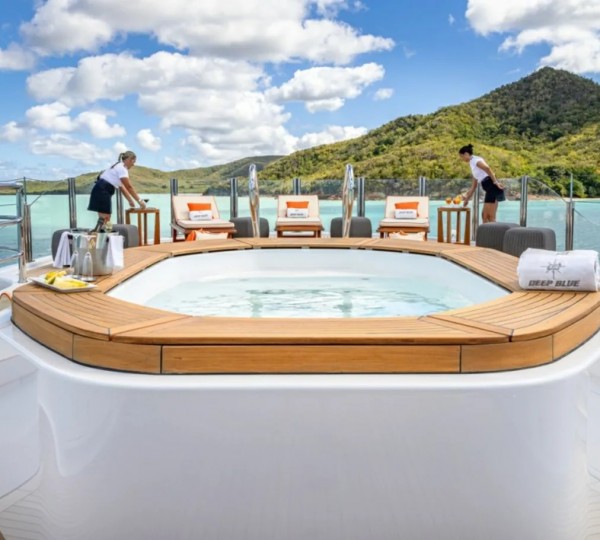 Yacht Exterior With Jacuzzi