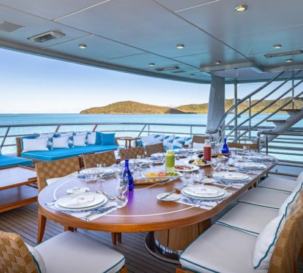 Yacht Exterior Dining