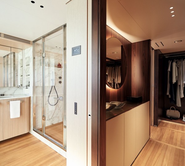 Luxury bathroom and dressing room