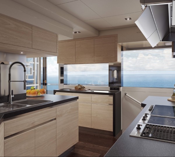 Well appointed crew areas