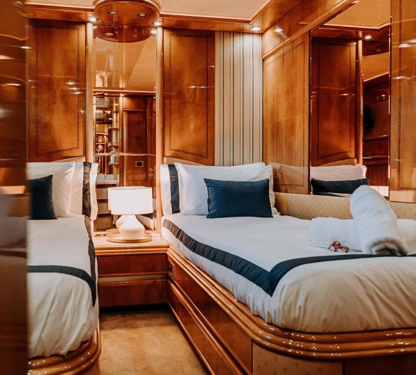 Beautiful twin stateroom