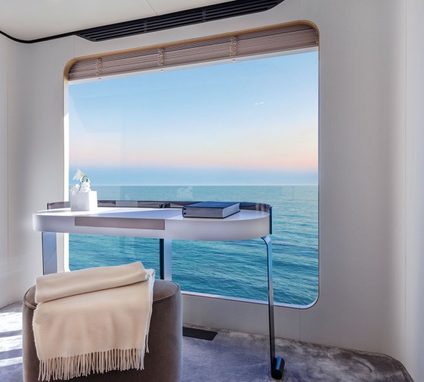 View from the master suite study or vanity