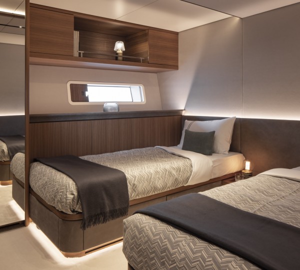 Guest cabin - set as twin