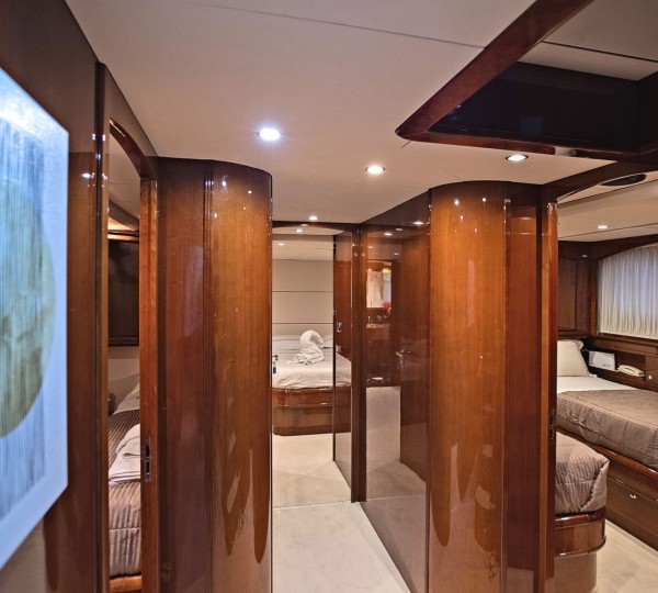 Convenient access to guest cabins