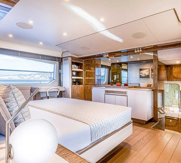 Master Suite With Split Level Layout