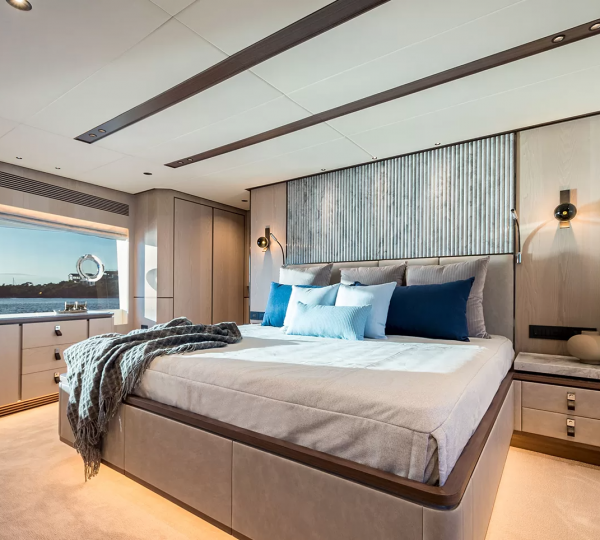 Main Deck Master King Sized Bed