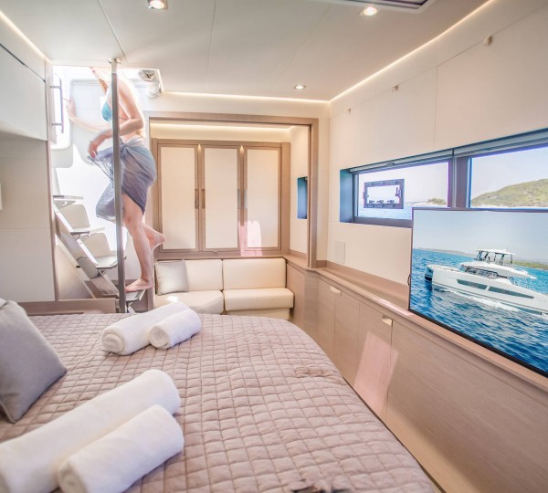 Master Suite With Access To Foredeck