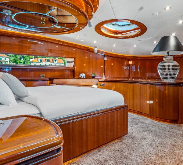 Master Suite With Stairs Down To Ensuite