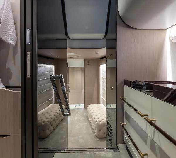 Primary Suite Steps To Dressing Area And Ensuite