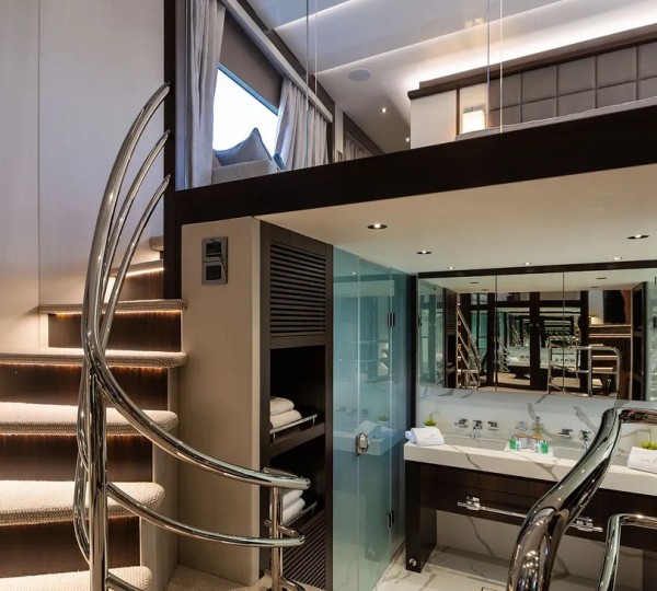 Stairs Down To Master Ensuite