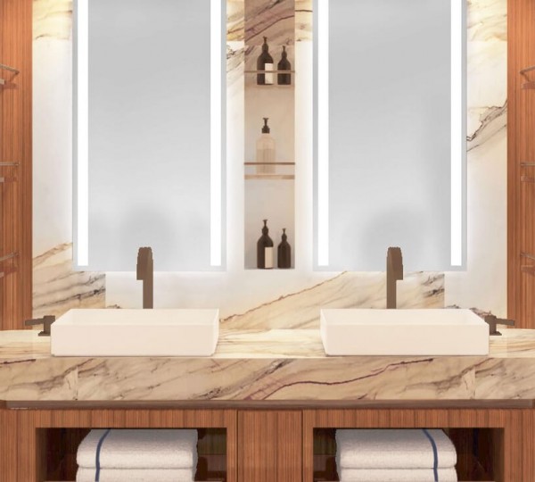 Master Ensuite With Double Sink