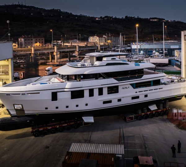 43m ACALA Yacht Ready For Launch