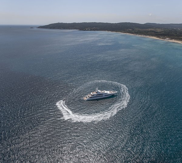 47m Heesen From Above