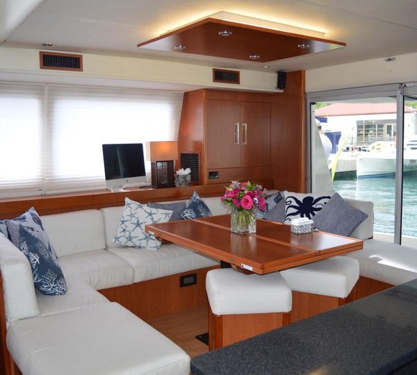 Main salon and dining