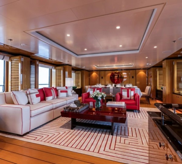 Yacht Interior Lounge