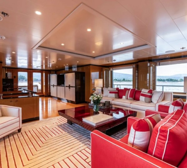 Yacht Interior Lounge