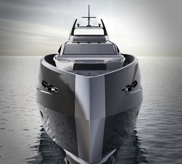46m Gotham Project Rendering - Bow View