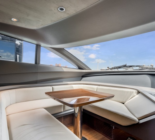 Wheelhouse banquette seating