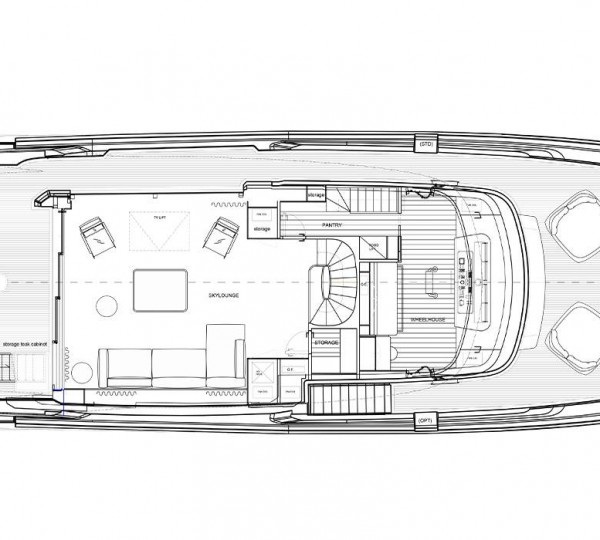 Sanlorenzo Yachts SD118 Upper deck