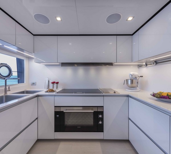 Well equipped galley