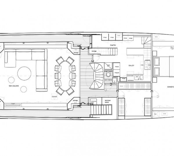 Sanlorenzo Yachts SD118 Main deck
