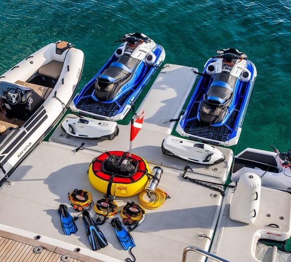 Exciting selection of water toys