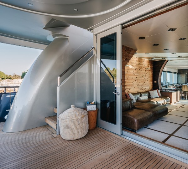 Door Leading To Main Salon