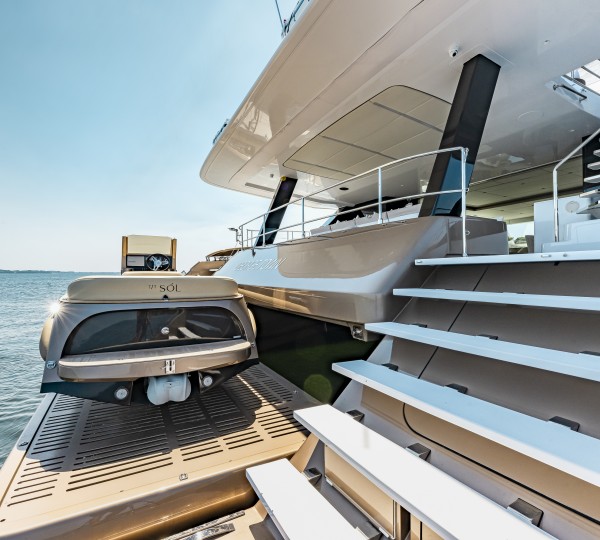 Tender On The Stern Platform