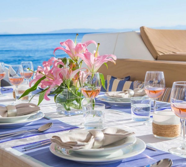 Beautifully Prepared Tables And Food