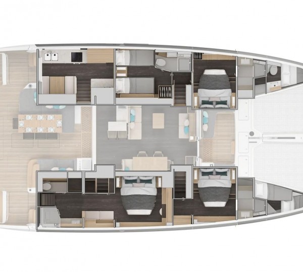 General Arrangement Main And Lower Deck