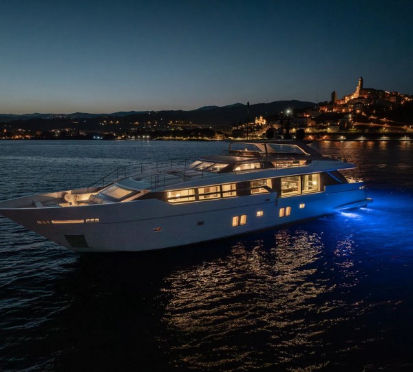 At Night With Water Lights