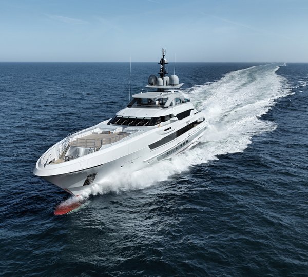 70m Fast Displacement Yacht Sea Trials