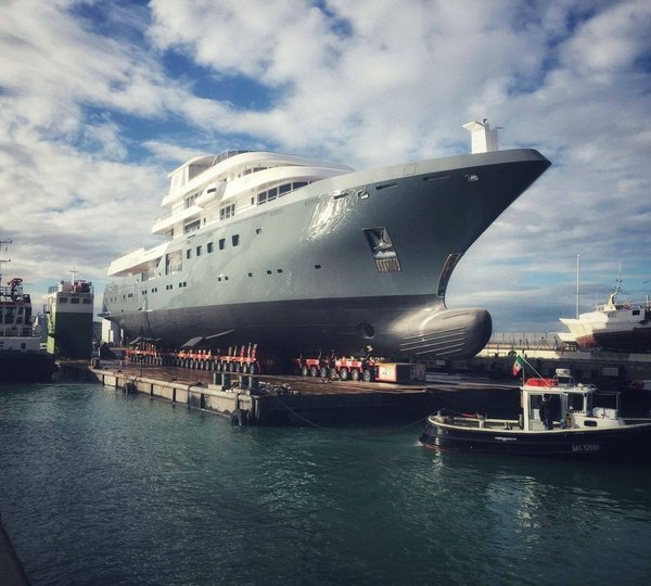73m Explorer Yacht At Her Launch