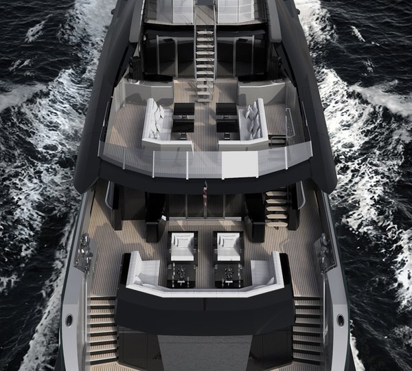 46m Gotham Project Rendering - Aerial View Of The Decks