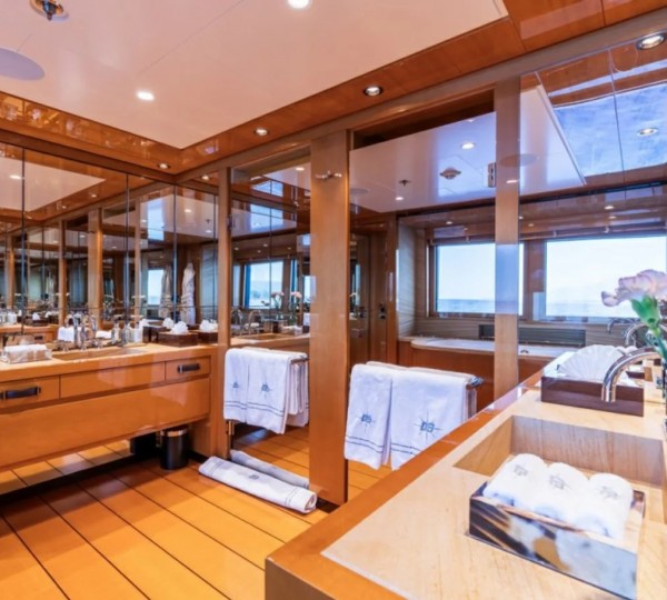Yacht Interior Ensuite Bathroom