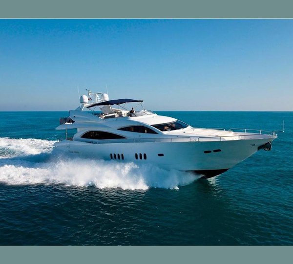 A Sunseeker 90 Motor Yacht