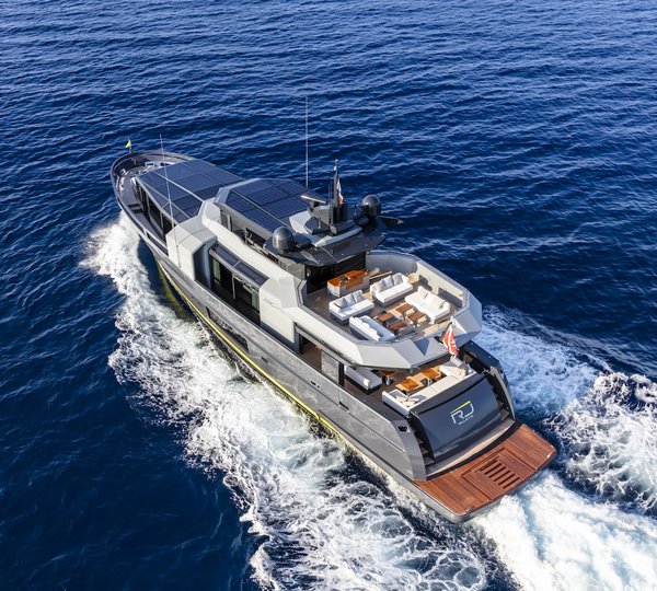 ARCADIA 105 Yacht Rendering